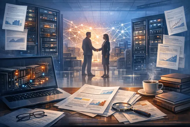 AI-generated editorial hero image representing the Cloudera-VAST Data strategic partnership and the AI Data Platform Anywhere architecture.