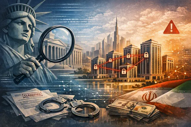 What prompted the United States Treasury Department’s Financial Crimes Enforcement Network to propose cutting Banque Misr’s six UAE branches