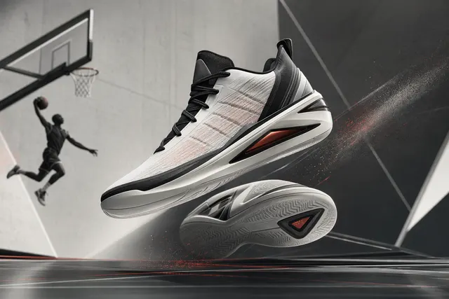 Jordan Brand Triangle performance basketball shoe inspired by the triangle offense