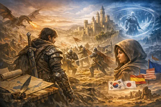 Crimson Desert Enhanced hero artwork showing the open-world action RPG’s expanded story and upgraded 2.0 experience