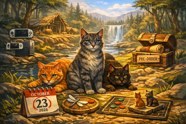 Warrior Cats: Clans of the Forest turn-based RPG