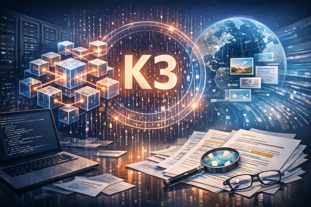 Abstract digital illustration of a massive AI model release, symbolizing Kimi K3's record-breaking 2.8-trillion-parameter open-weight launch and the geopolitical storm it triggered