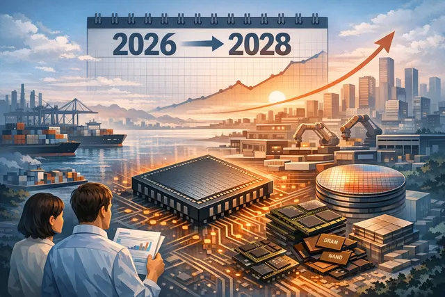 Goldman Sachs research report on memory chip shortage through 2028