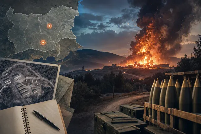 What is known about the second explosion in just over a month at an EMCO ammunition depot in Bulgaria—including when and where it occurred,