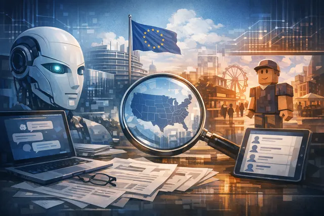 Which U.S. technology companies are expected to be designated as "very large online platforms" under the EU's Digital Services Act as soon a