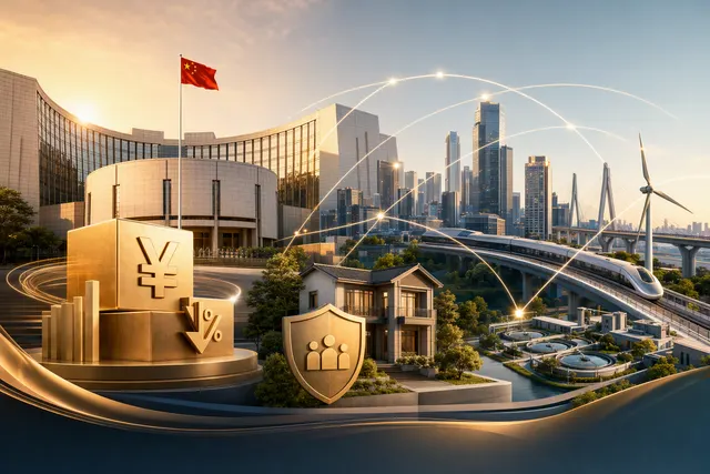 What measures make up China’s largest stimulus package since September 2024—including the PSL rate cut and expanded “Six Networks” support,