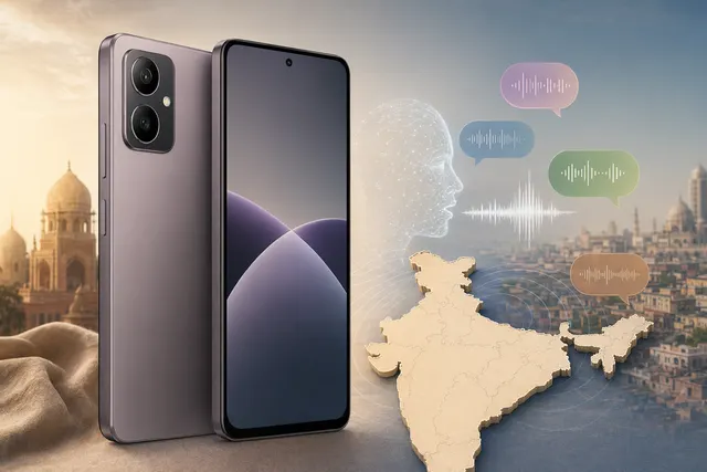 HMD Vibe 2 5G smartphone with Indus AI assistant for Indian languages