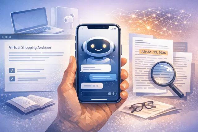 Apple Store app interface showing a virtual shopping assistant chat feature for choosing products