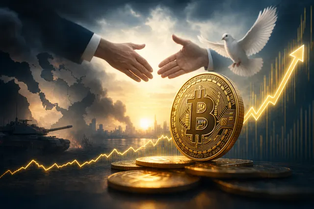 Bitcoin price rebound linked to U.S.–Iran peace negotiations and Strait of Hormuz reopening