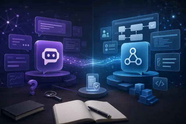 Poe AI 與 Studio Global AI 選型比較的 AI 生成示意圖