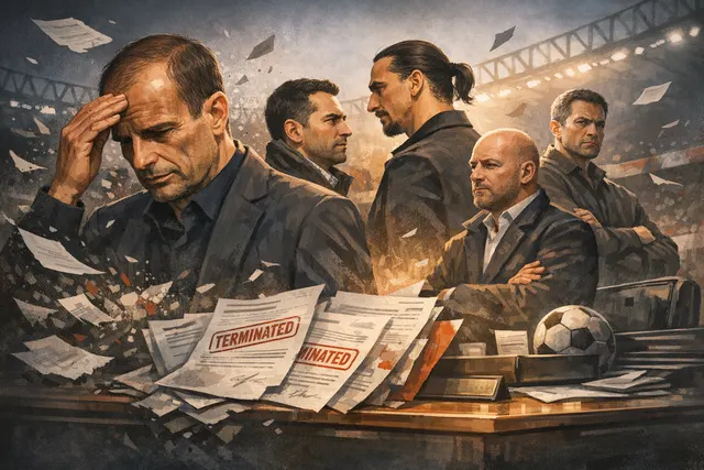 AC Milan leadership purge after Champions League failure