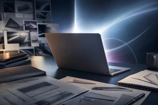Editorial illustration for Apple’s Pro and Tell event and rumored Mac and iPad launches