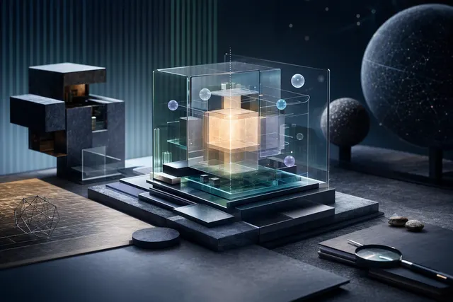 Editorial illustration of AI agents coordinating work across connected apps and files