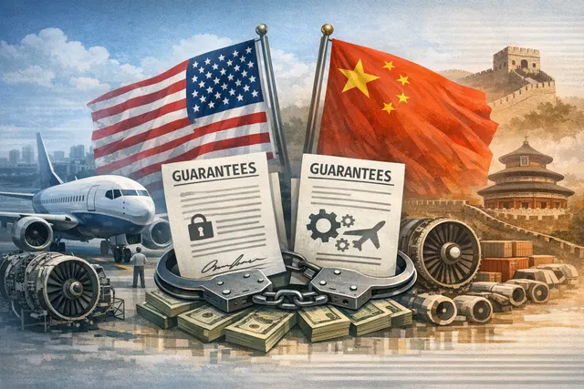 Boeing 737 aircraft on tarmac representing the stalled 200-jet China deal