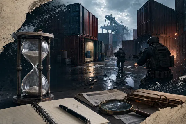 Editorial illustration accompanying the story of Shipment’s return to Modern Warfare 4