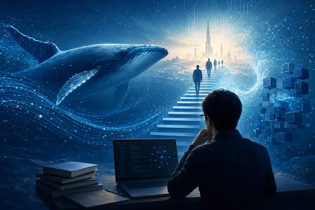 Concept illustration of AI agents and software harness systems controlling autonomous workflows