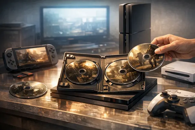 Snake and Otacon aboard the Nomad with PlayStation references compared with the Nintendo Switch version of Metal Gear Solid 4