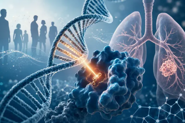 What did a Science study by researchers at Dana Farber Cancer Institute and the 23andMe Research Institute find about the inherited EGFR T79
