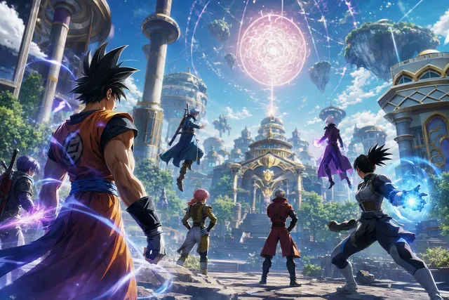 Illustrative anniversary-themed image for Dragon Ball Xenoverse 2