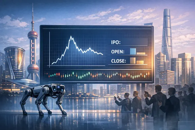 What happened during Unitree Robotics’ Shanghai Star Market debut on August 19, 2026—including its IPO price, opening and closing share pric