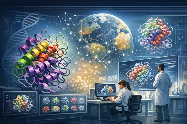 What new open-source AI tools for protein biology did Biohub release, what are their core components (ESMC, ESMFold2, and ESM Atlas covering