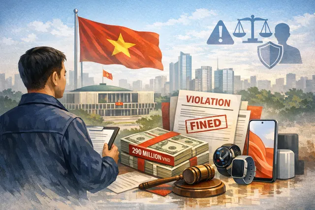 Vietnam Competition Commission fines Xiaomi Vietnam for consumer rights violations involving data consent, KOL advertising, and contract terms.