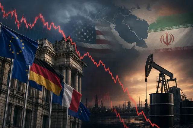 European stock market decline amid rising oil prices and geopolitical tensions