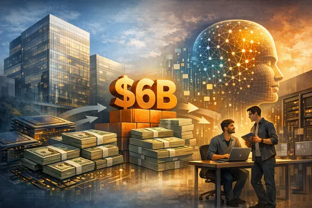 Illustration of Nvidia’s reported $7 billion Poolside deal and its open-weight AI model strategy