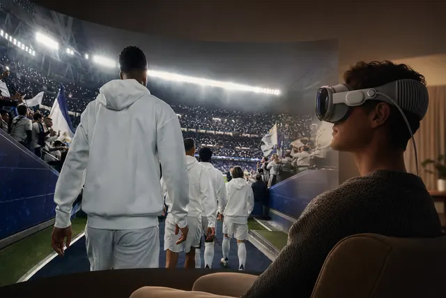 Apple Vision Pro immersive documentary about Real Madrid Champions League matchday experience