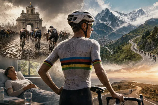 What is Tadej Pogačar’s planned 2027 racing program and why is it unusually demanding, including his recovery from the 2026 Vuelta a España