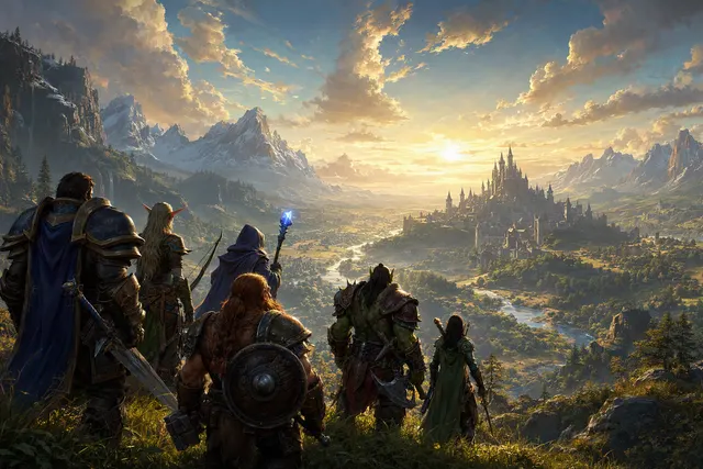 Fantasy illustration representing World of Warcraft: Forever, Blizzard’s new Vanilla-era WoW experience