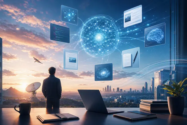 Editorial illustration representing OpenAI GPT-6 Astra and cybersecurity-focused AI deployment