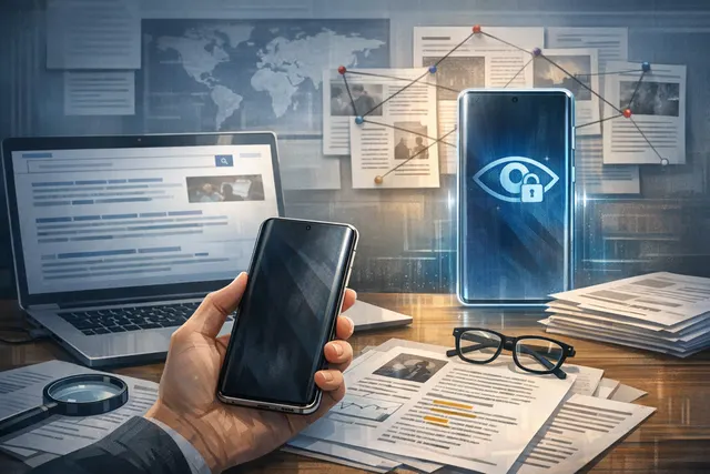 Concept render of Samsung Galaxy S27 Pro showing Privacy Display technology with a hardware privacy screen
