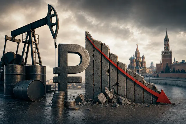 Illustrative image representing Russia’s oil-and-gas revenue forecast cut and budget pressures