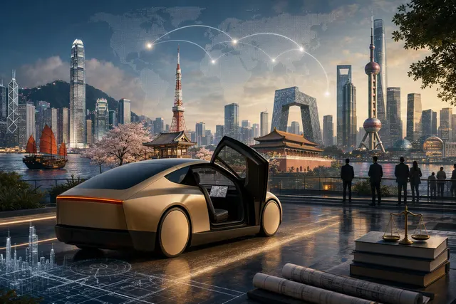 What is Tesla’s planned September 2026 Cybercab tour of Hong Kong, Tokyo, Beijing, and Shanghai intended to showcase, how does it relate to