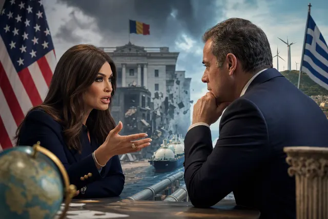 What did the Wall Street Journal investigation allege U.S. Ambassador to Greece Kimberly Guilfoyle said to Greek Energy Minister Stavros Pap