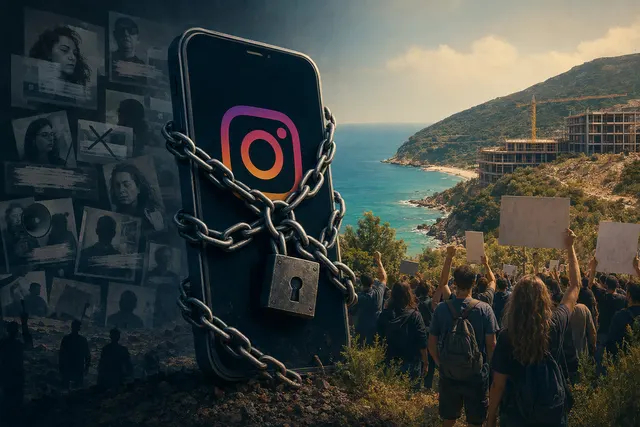 What happened when Instagram disabled dozens—possibly more than 200—accounts belonging to Albanian activists, journalists, and opposition fi