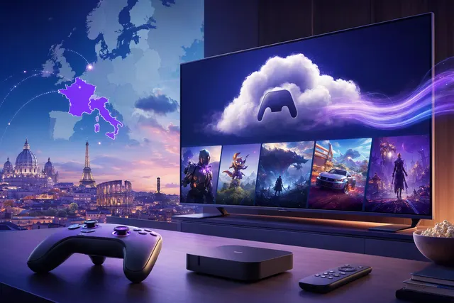 Illustration representing Amazon Luna games integrated into Prime Video on Fire TV