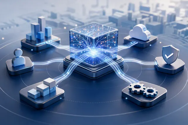 Illustration accompanying an article about LingDT-Decision-1.0, Ant Digital Technologies’ structured decision model.