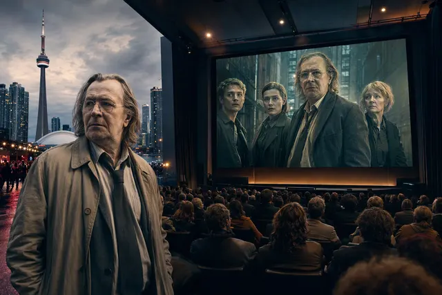 Editorial illustration for Slow Horses Season 6 at the 2026 Toronto International Film Festival