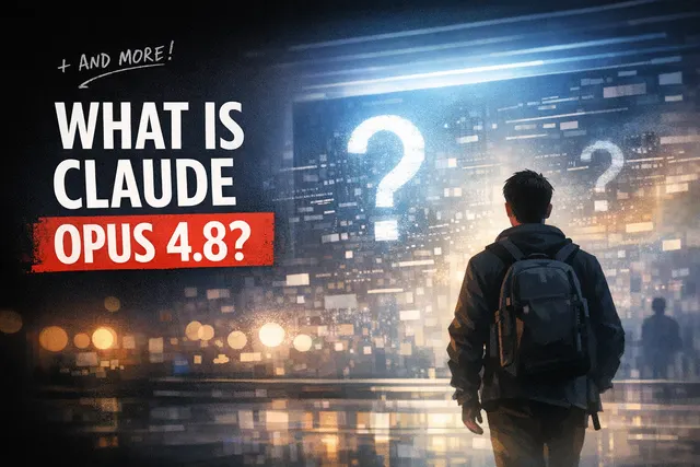 Claude Opus 4.8 AI honesty concept with a model self-reflecting on its own uncertainty