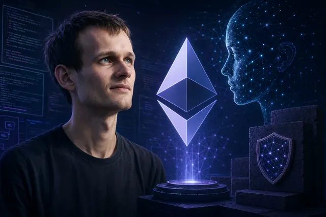 Concept illustration of AI and formal verification securing Ethereum code
