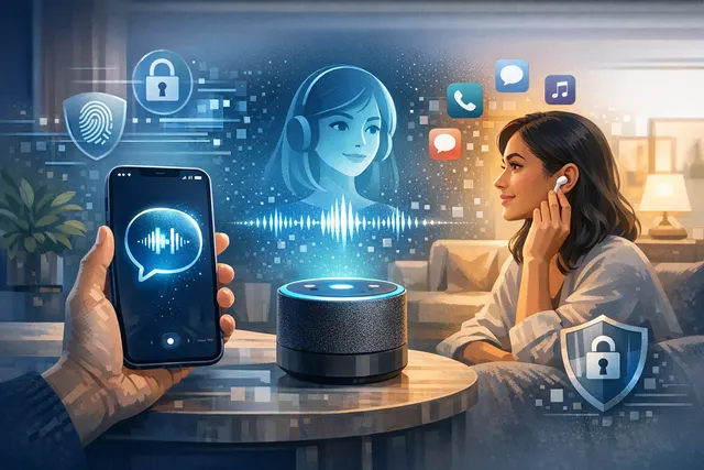 Sesame AI iOS app voice-first interface concept