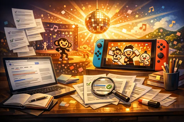 Rhythm Heaven Groove game artwork with colorful rhythm game elements and Beatspell mode imagery