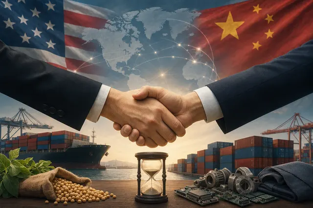 Following Xi Jinping’s state visit to the United States, what did the US and China agree to on tariff reductions and the extension of their