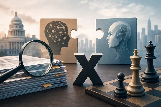 Illustration representing AI computing hardware and software efficiency, the focus of Anthropic’s reported acquisition talks with Decart AI.