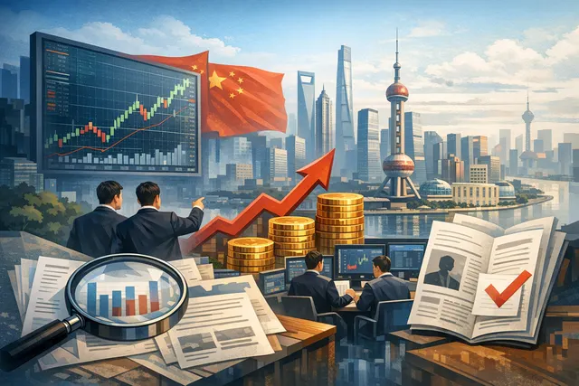 A conceptual image representing China's state-owned investment firms intervening in the stock market after an AI-driven tech rout caused by Moonshot AI's Kimi K3 model.