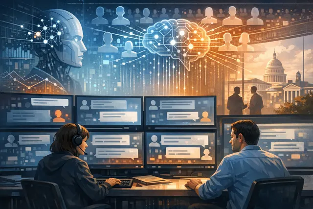 Illustration of OpenAI's Deployment Simulation process showing anonymized user conversations being replayed through a candidate AI model before release
