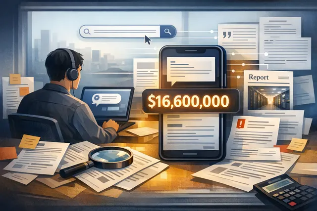 Anthropic Claude AI billing invoice showing $16.6 million charge error on a free user account
