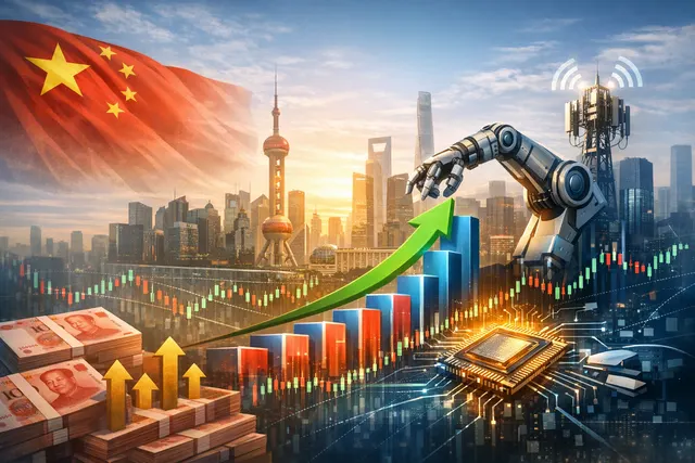 How is the semi-annual reshuffle of China's yuan-denominated stock indices expected to boost the technology sector, including projected infl